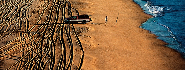 fisherman on the beach