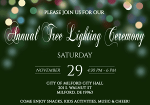 Milford’s Annual Tree Lighting Ceremony!
