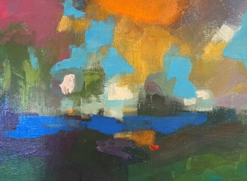 Uncharted Terrain: Abstracted Landscapes: Works by Martha Spak